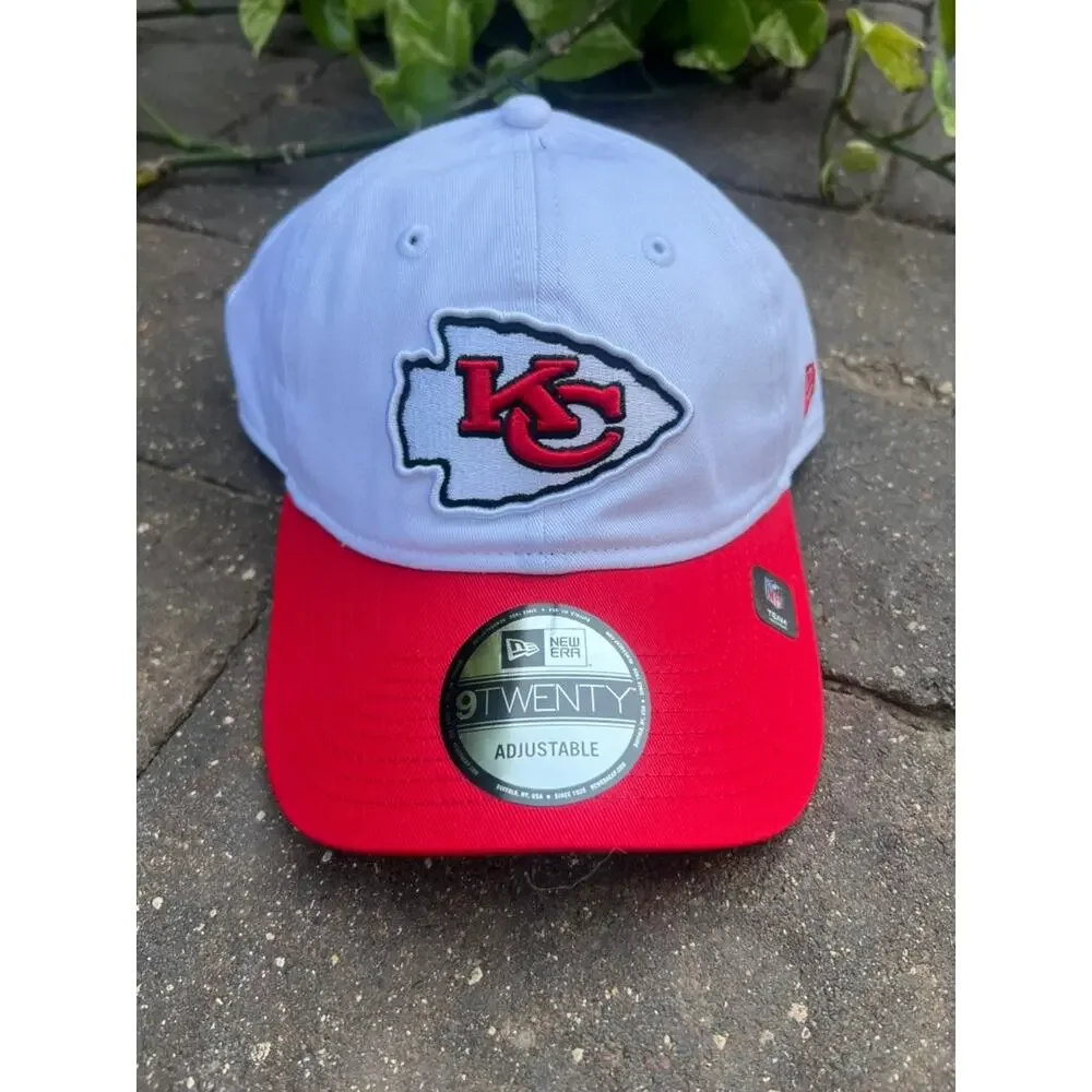 Kansas City Chiefs red '& white New Era baseball cap